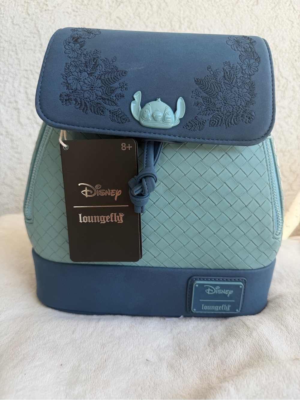 Loungefly Stitch Mini Backpack in Teal & Navy